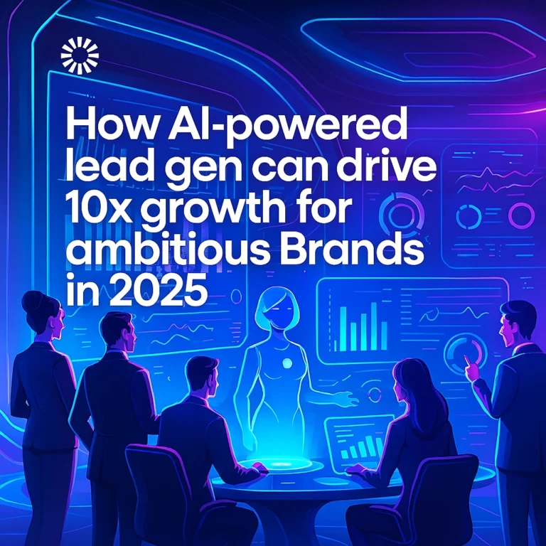 How AI-Powered Lead Gen Can Drive 10X Growth for Ambitious Brands in 2025