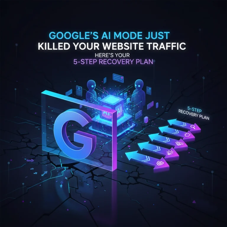 Google's AI Mode Just Killed Your Website Traffic: Here's Your 5-Step Recovery Plan