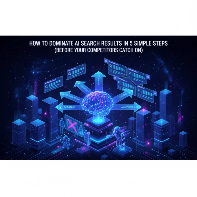 How to Dominate AI Search Results in 5 Simple Steps (Before Your Competitors Catch On)